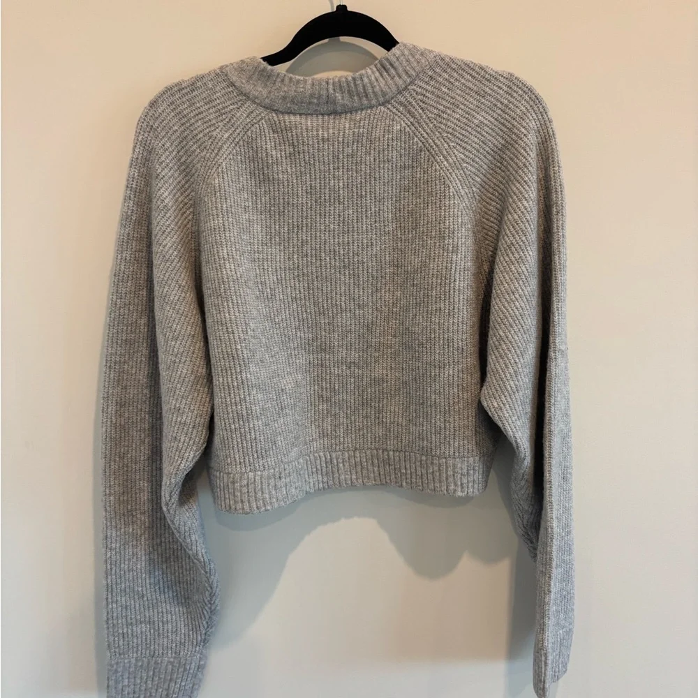 Joe Fresh Women's Light Gray Shrug - Picture 5 of 5